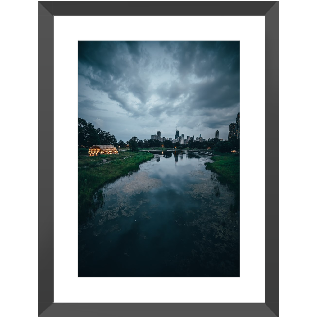 Summer Storms, Lincoln Park Zoo, Chicago photograph by Eric Petersen