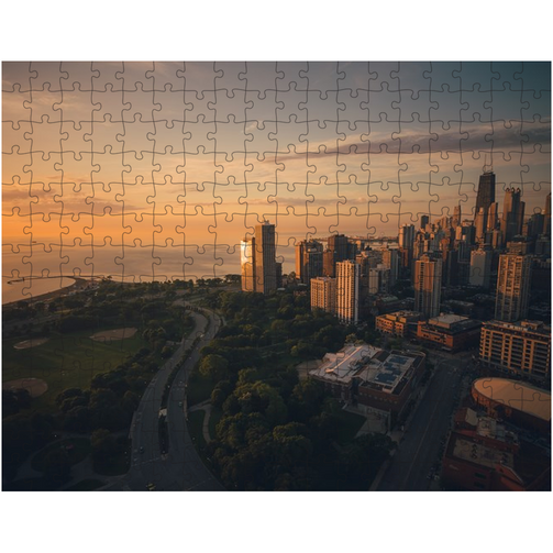 Chicago Sunrise - Puzzle - Eric Petersen Photography